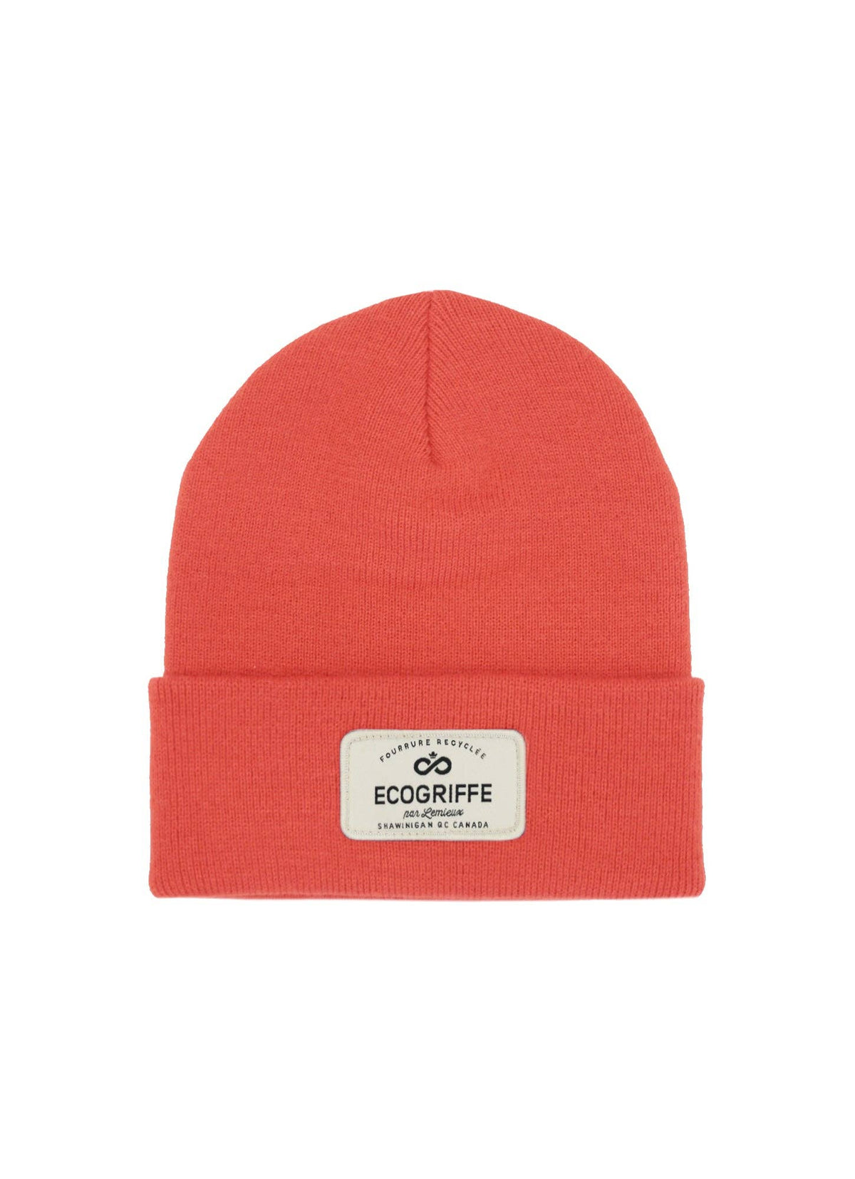 ECOGRIFFE Traditional Beanie in PEACH - Junior Size