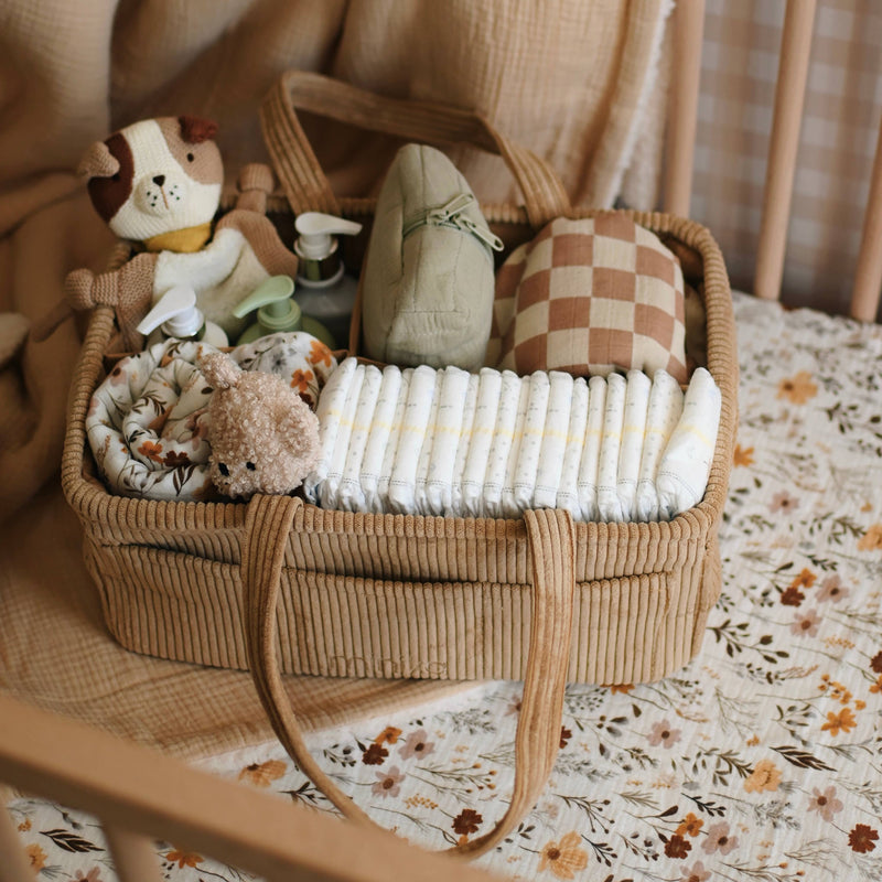 Diaper caddy - Almond