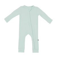 Ribbed Kyte Baby Zippered ROMPER