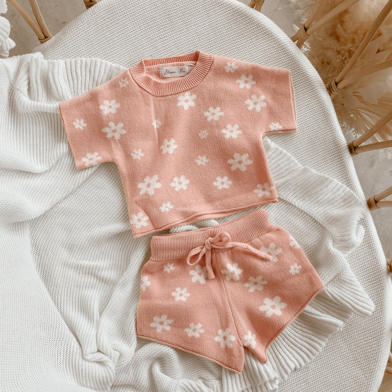 Blossom and Pear - 2 Piece Knit Set