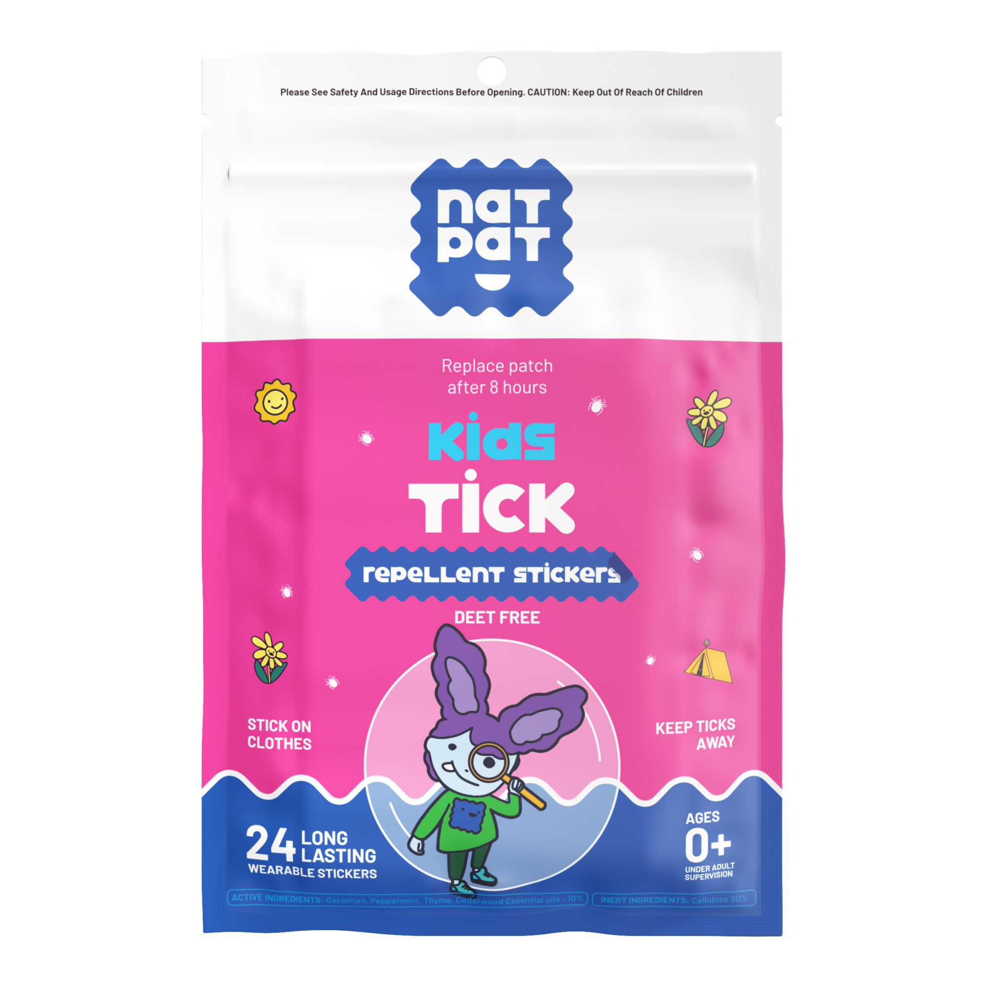 Tick Repellent Stickers