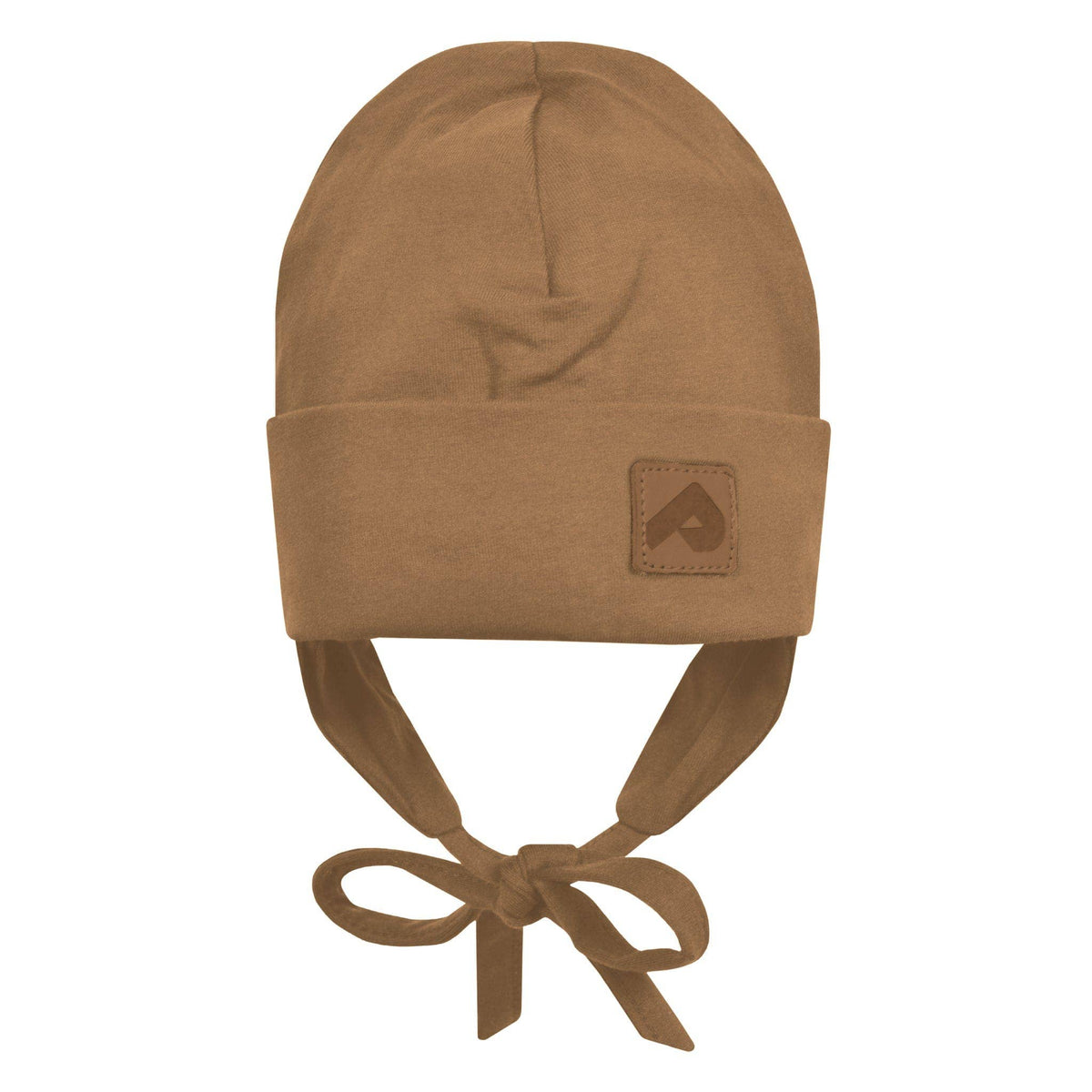 Perlimpinpin - Cotton Beanie with Ears - Light Toffee