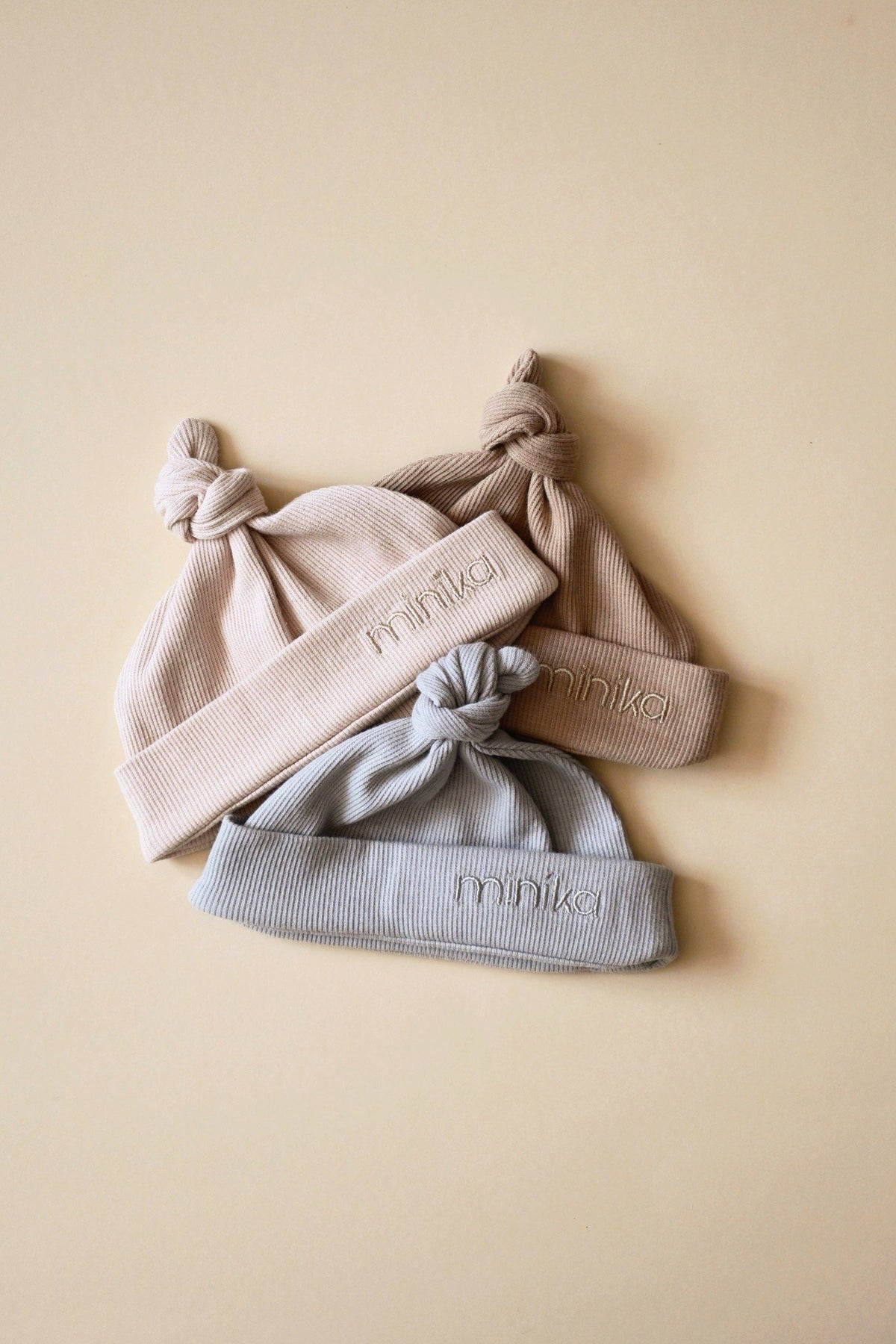 Minika Baby Hat - Cream