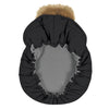 Winter car seat cover - Black