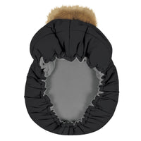 Winter car seat cover - Black