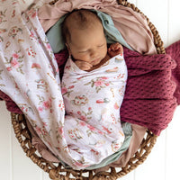 Snuggle Hunny - Alice’s Tea Party Organic Muslin Wrap