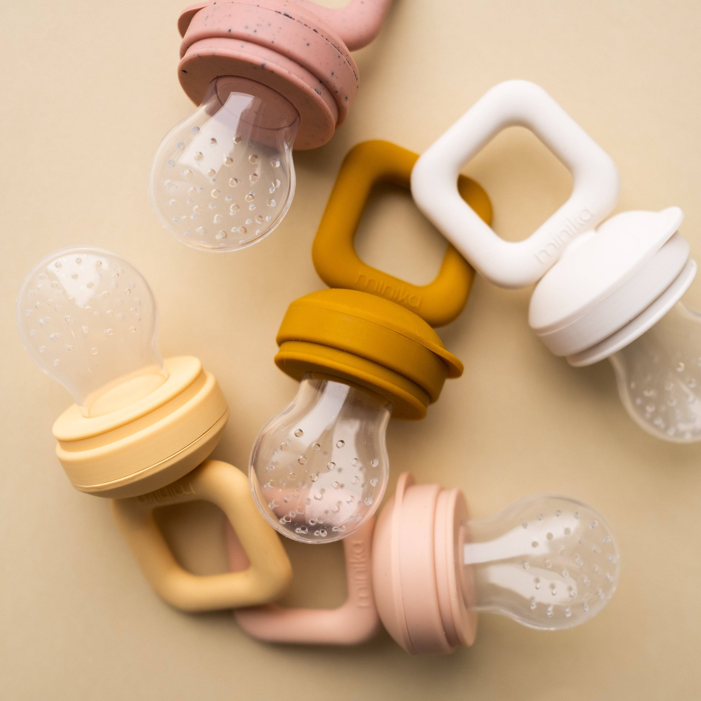 Silicone feeder teether - Sunset