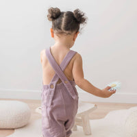 Adjustable Strap Overalls | Lilac