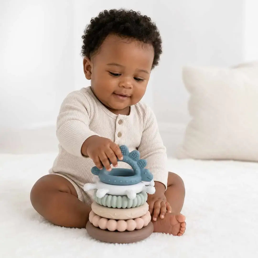 Stacking Dinosaur Teether Toy