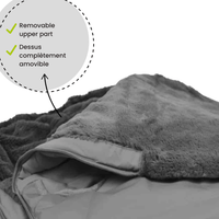 Perlimpinpin - Infant Winter Bunting Bag - Grey