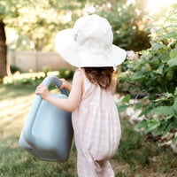 Jan & Jul Cotton Floppy Hat- White Eyelet