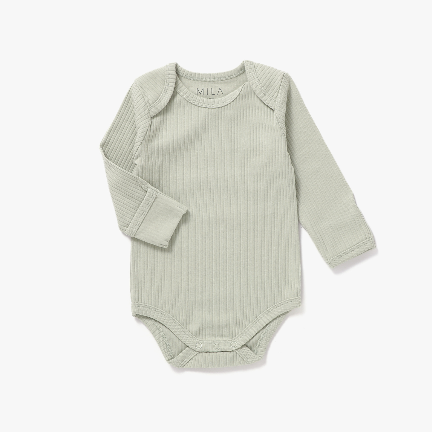 Ribbed Bodysuit | Pistachio