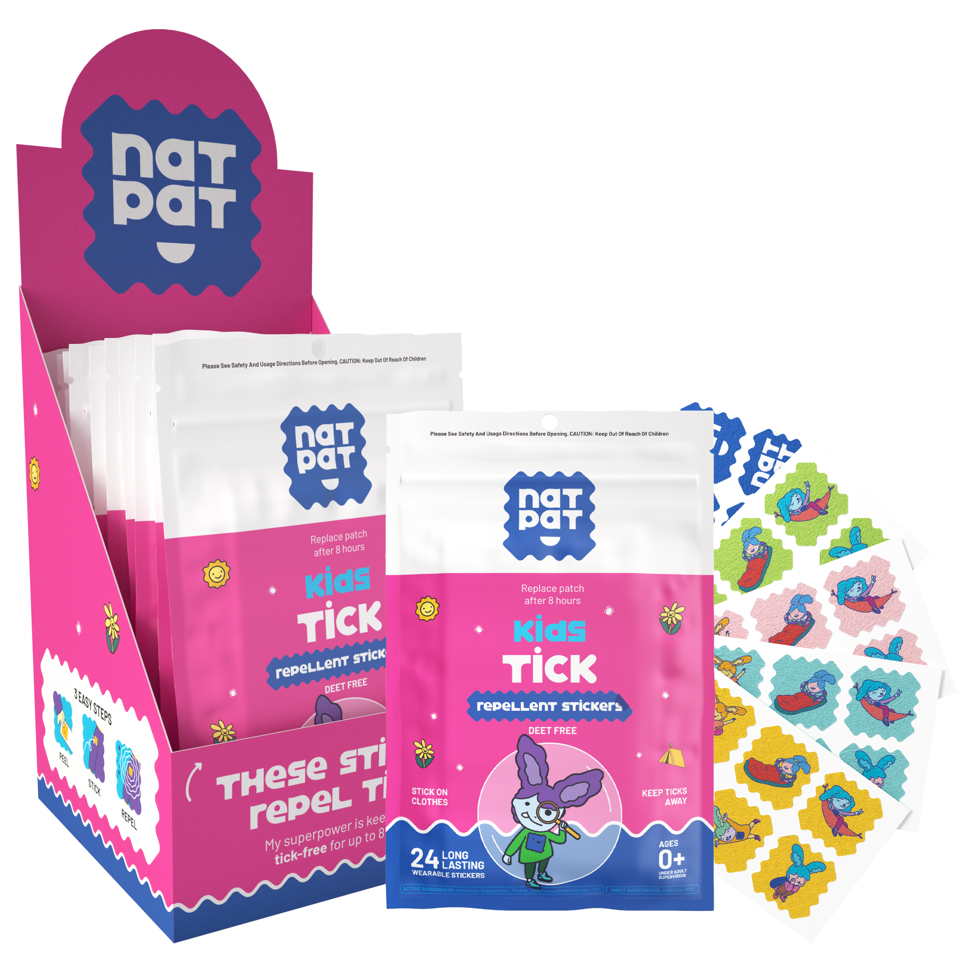 Tick Repellent Stickers