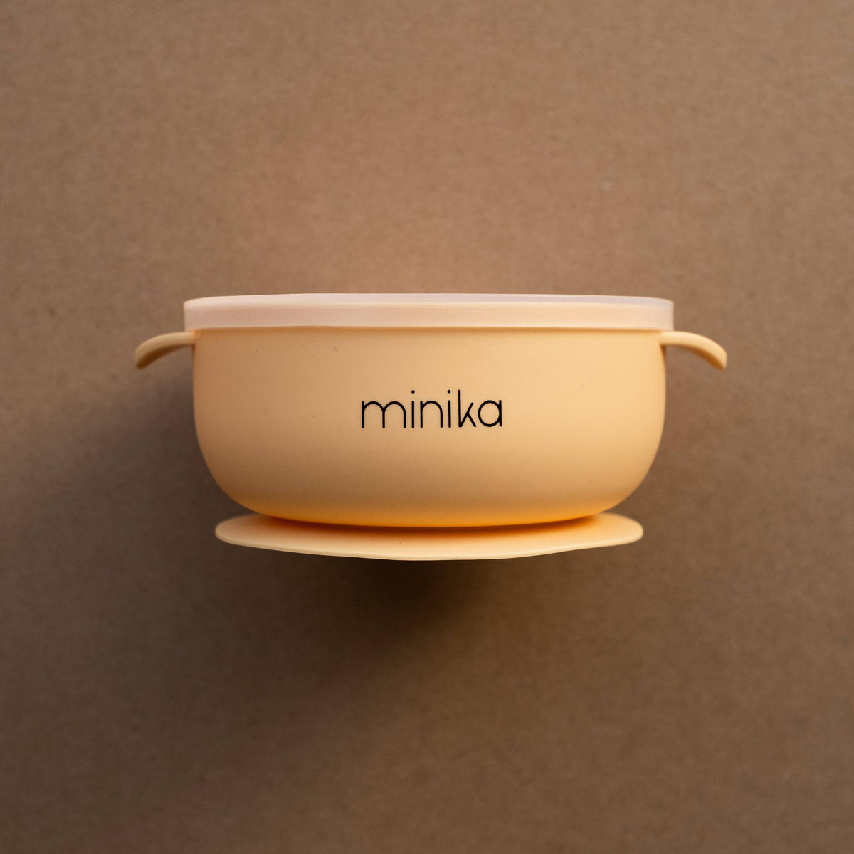 Silicone bowl with lid - Sunset