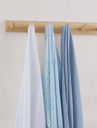 Piccolo Bambino- Muslin Swaddles 36" X 40"