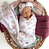 Snuggle Hunny - Alice’s Tea Party Organic Muslin Wrap