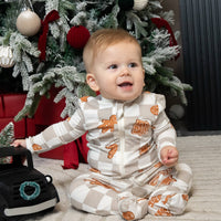 Silkberry - Gingerbread Party - Bamboo Footie