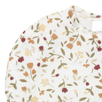 Bamboo newborn sleep sack - Floral (1.0 tog)