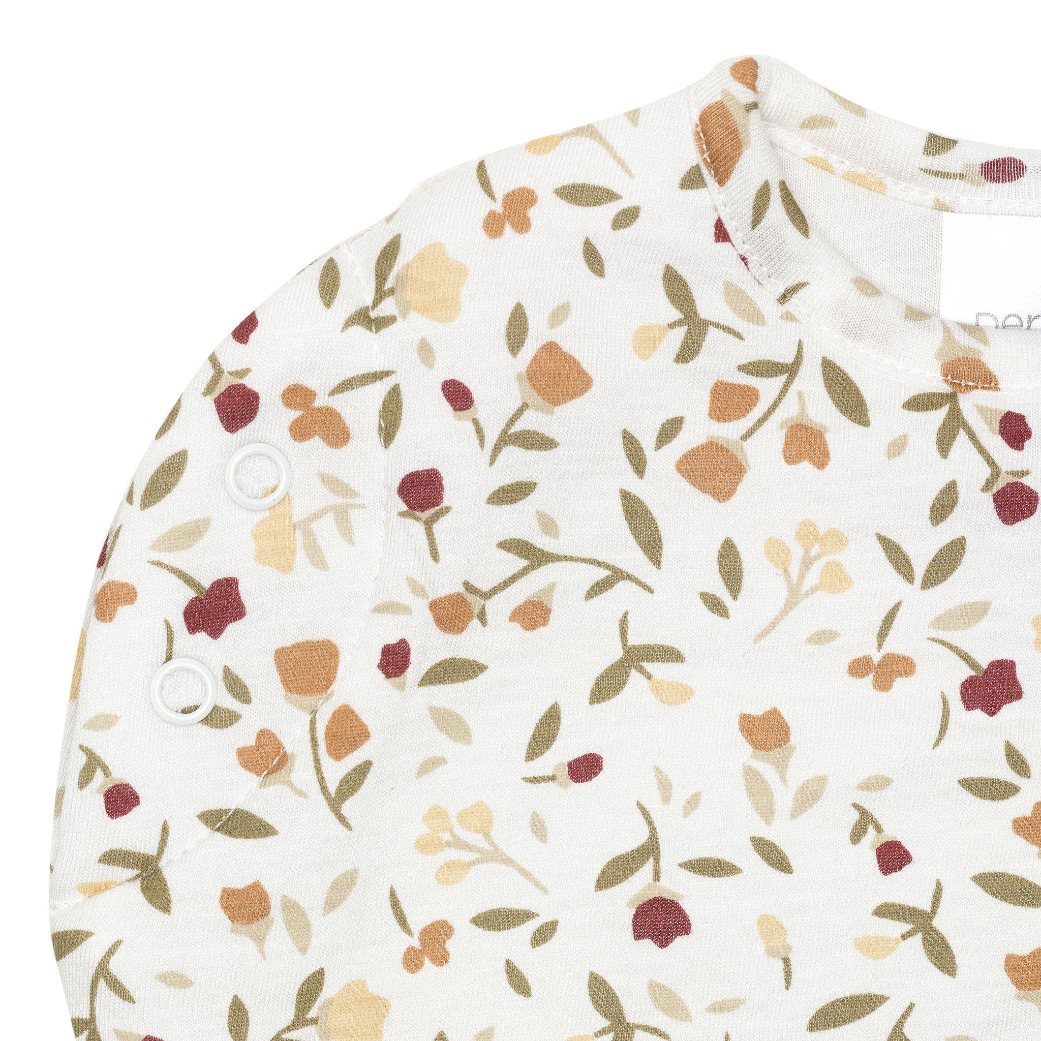 Bamboo newborn sleep sack - Floral (1.0 tog)