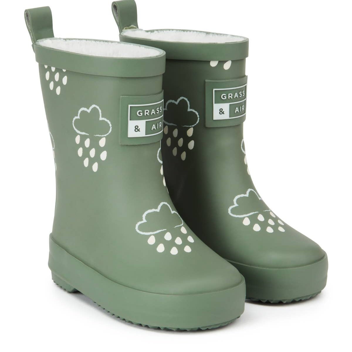 Rubber Boots Green Colour-Changing Kids