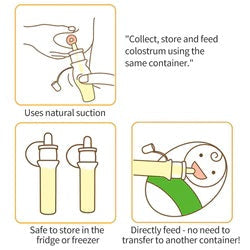 Haakaa Silicone Colostrum Collector SET of 6