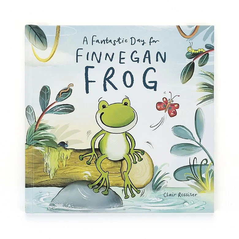 A Fantastic Day for Finnegan Frog  Story-Jellycat