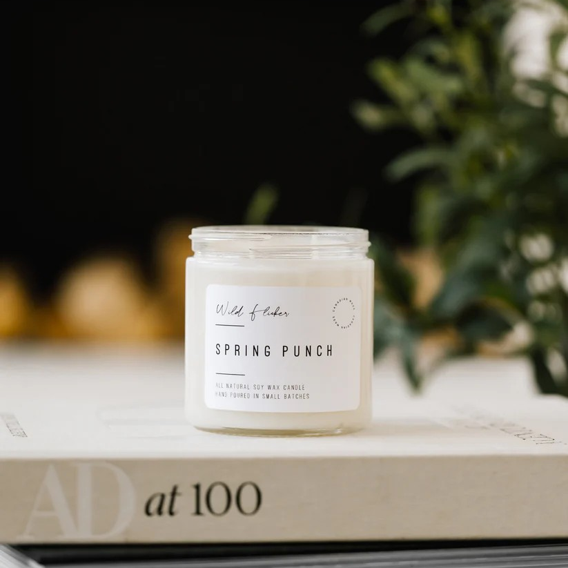 Wild Flicker - Spring Punch Soy Wax Candle