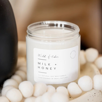 Wild Flicker - Milk & Honey Soy Wax Candle