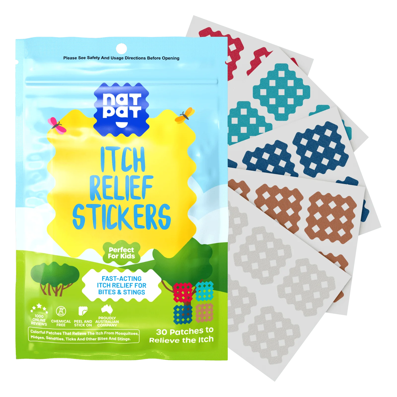 NATPAT | Itch Relief Stickers