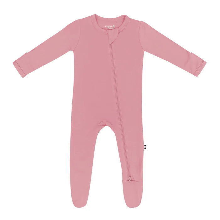 Kyte Baby - Zippered Footie in Apple Blossom
