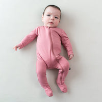 Kyte Baby - Zippered Footie in Apple Blossom