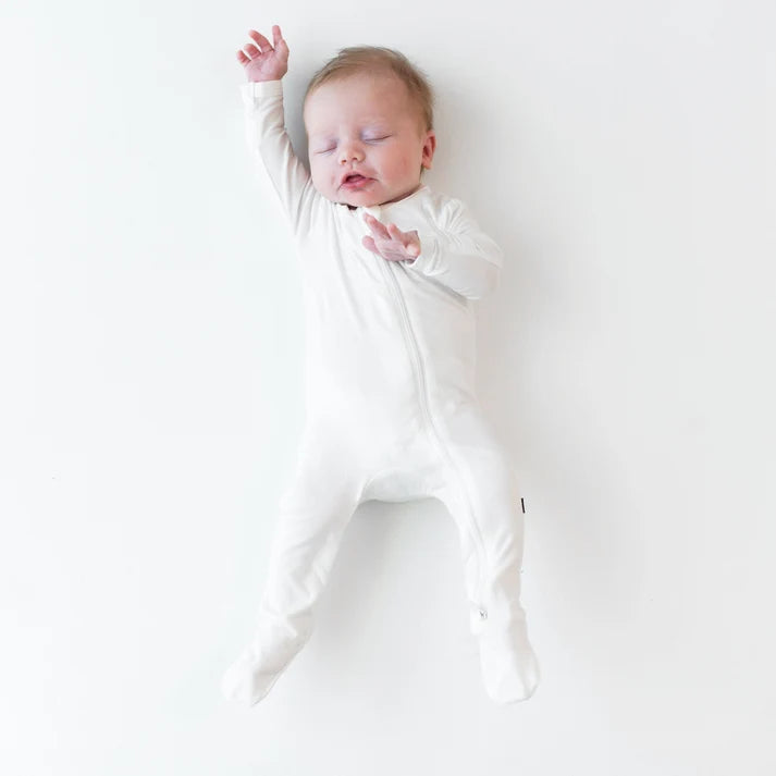 Kyte Baby -Zippered Footie-Cloud