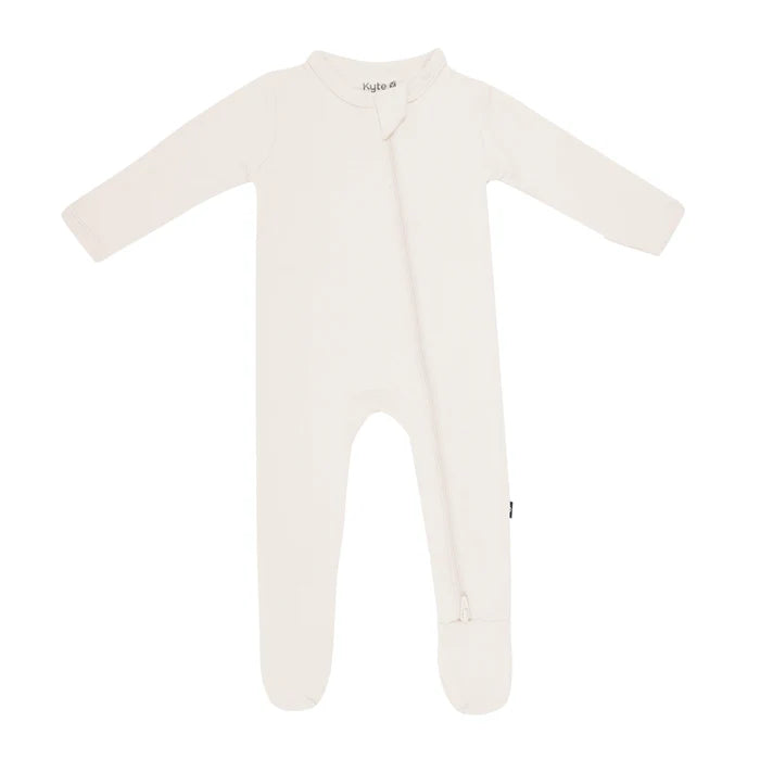 Kyte Baby - Zippered Footie in Oat