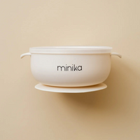 Silicone bowl with lid - Shell