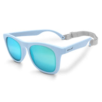 Jan & Jul Sunglasses- Light Blue with Aurora Lens