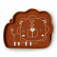 Loulou Lollipop Born to be Wild-Snack Plate - Lion