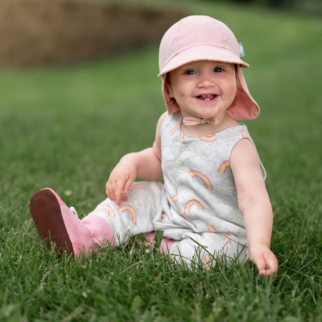 Jan & Jul Sun Soft Baby Cap- Light Pink
