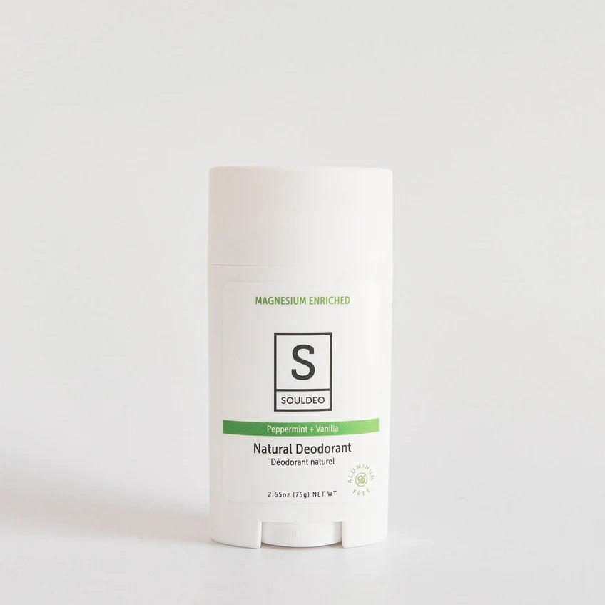 SOULDEO Peppermint + Vanilla Deodorant