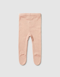 Wilson & Frenchy - Knitted Footed pants- Rose