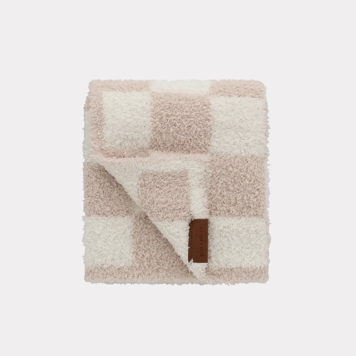 PIP + PHEE Plush Loveys Sand Check | 15" x 20"