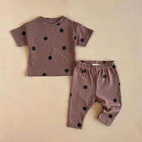 Little Luba - Polka dot leggings