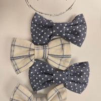 BTB - Fabric Bow Clips