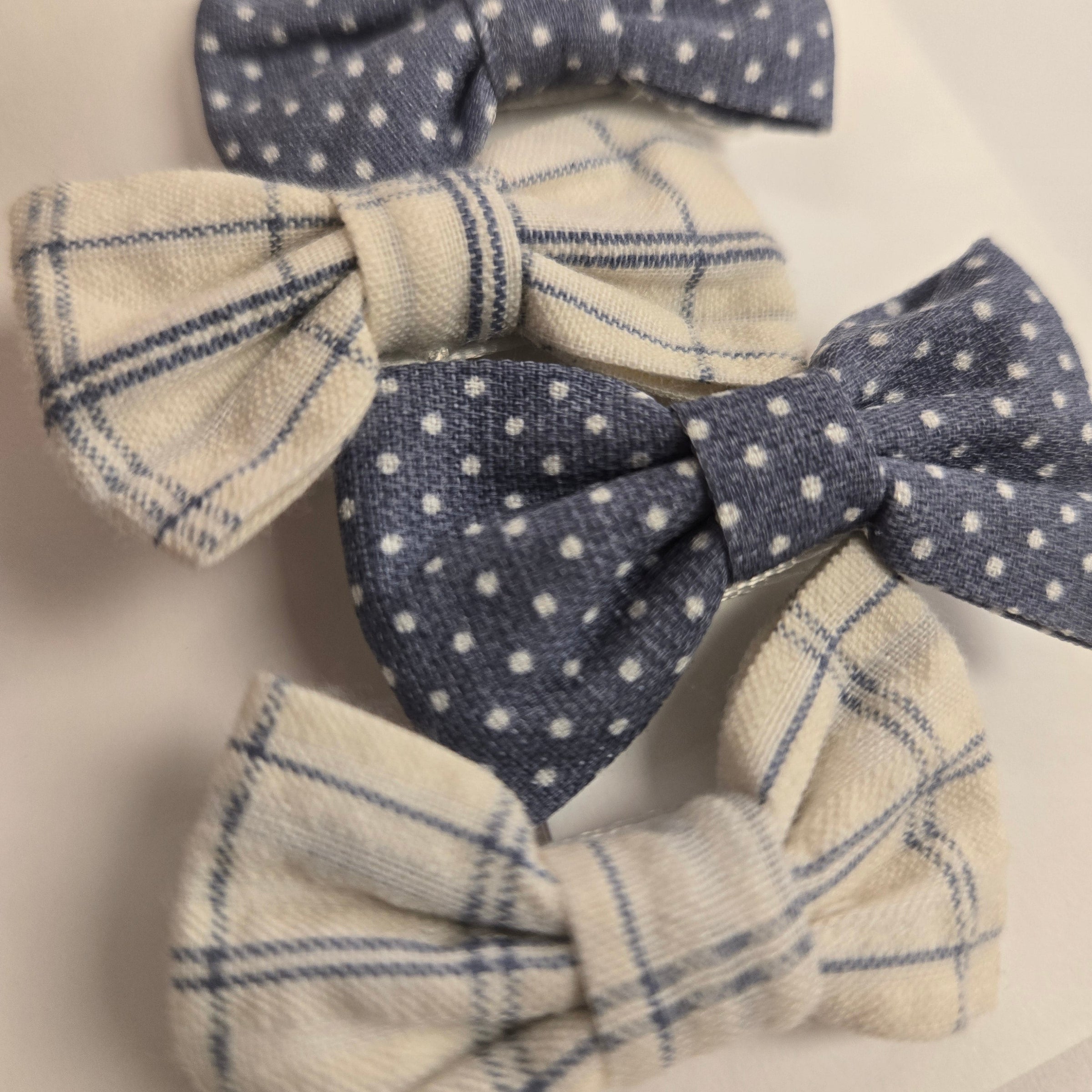BTB - Fabric Bow Clips