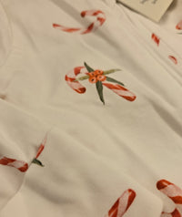 Snuggle Hunny- Candy Cane Organic Sleeper