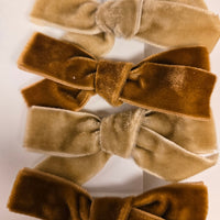 BTB - Small Velvet Bow Clip