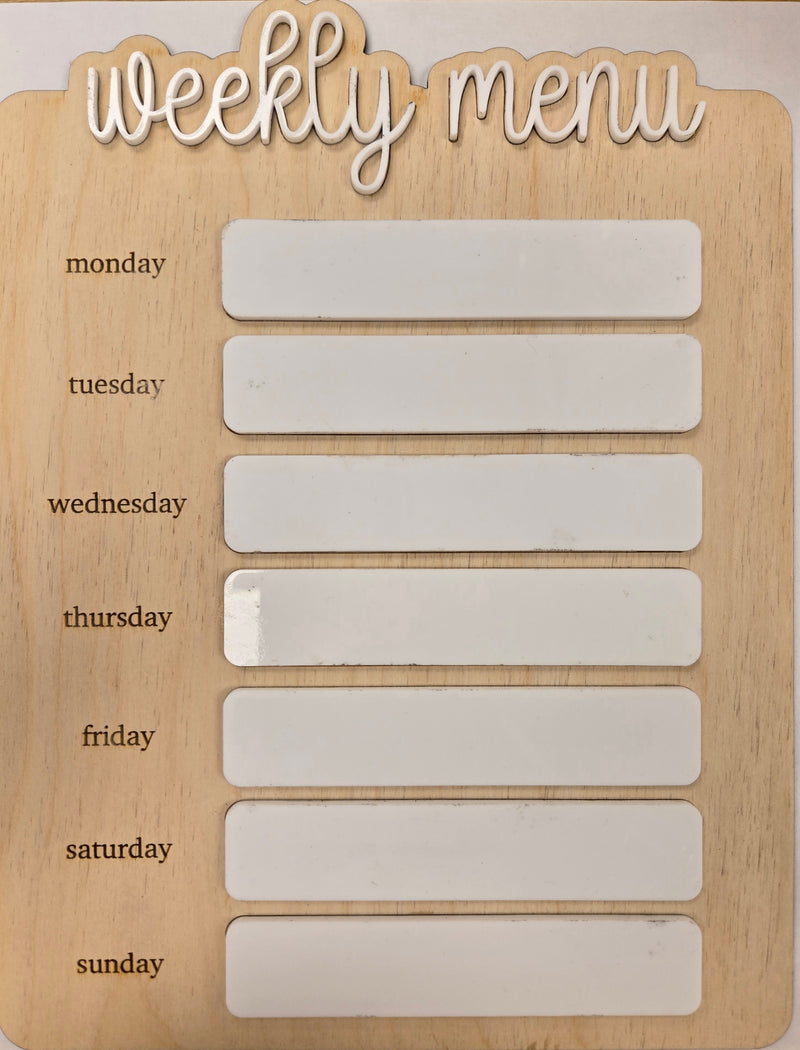 Wild Wheat & Rose -  Weekly Planner