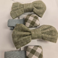 BTB - Fabric Bow Clips