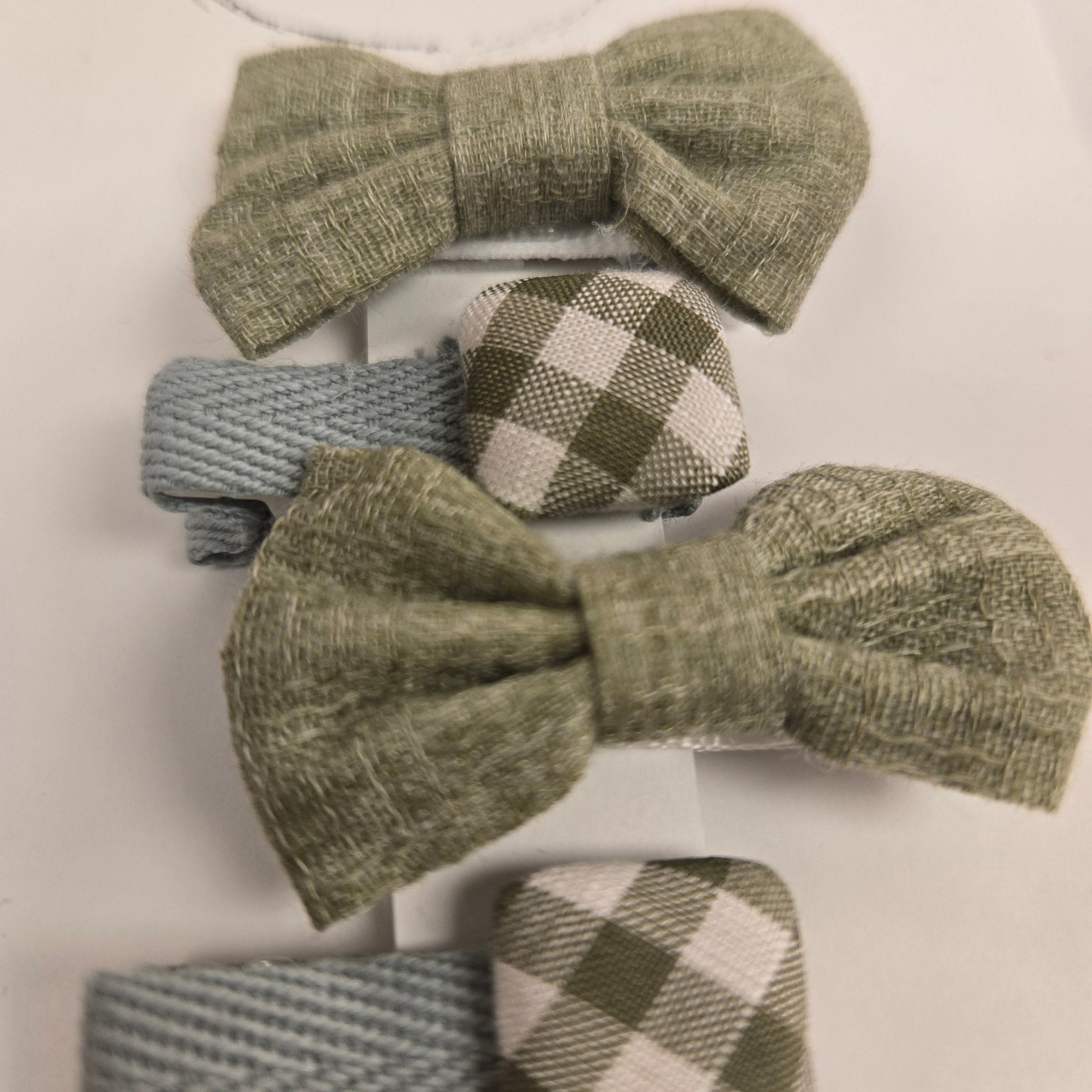BTB - Fabric Bow Clips
