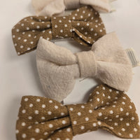 BTB - Fabric Bow Clips