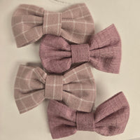 BTB - Fabric Bow Clips